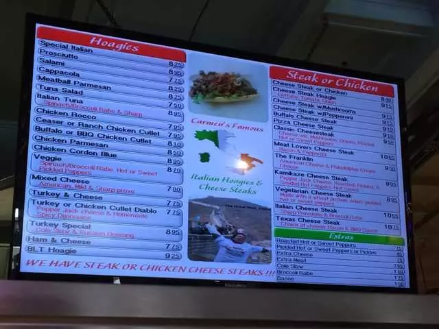 Carmen’s Famous Italian Hoagies