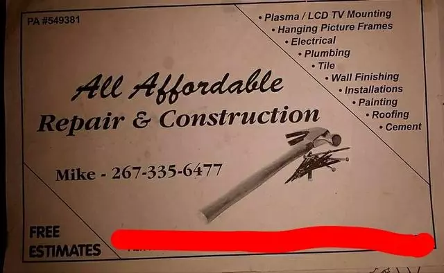 All Affordable Repairs And Construction