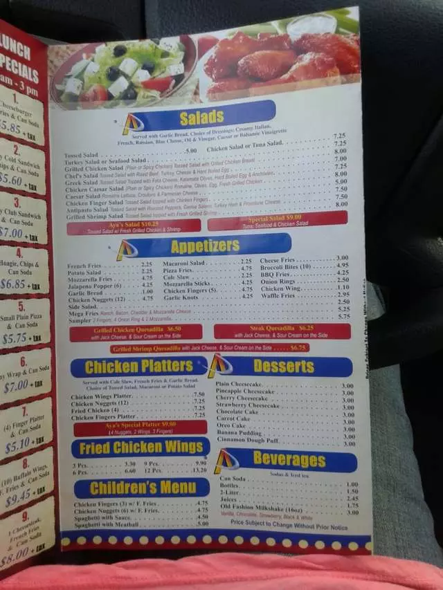 Aya’s Pizza