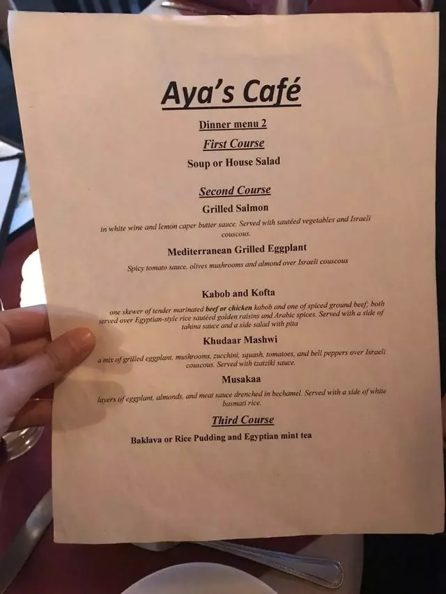 Aya’s Cafe