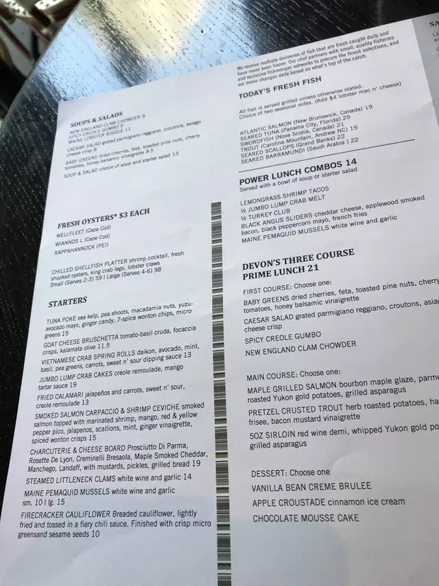 Devon Seafood Grill
