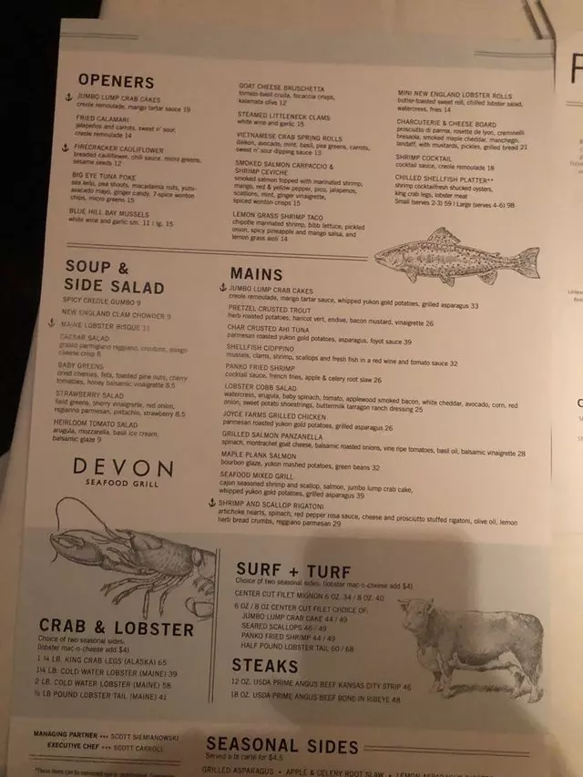 Devon Seafood Grill