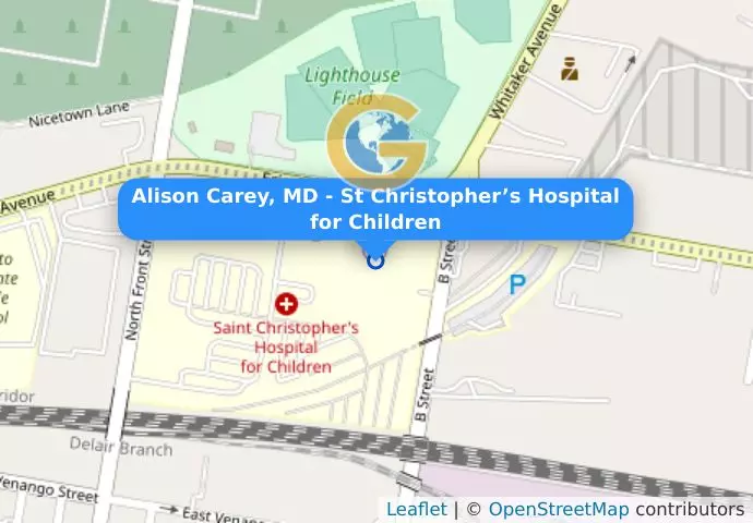 Alison Carey, MD - St Christopher’s Hospital for Children