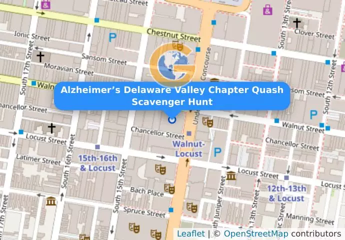 Alzheimer’s Delaware Valley Chapter Quash Scavenger Hunt