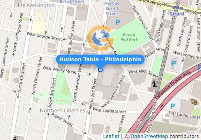 Hudson Table - Philadelphia