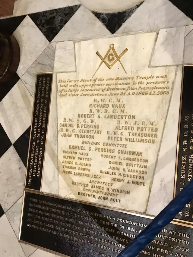 The Grand Lodge of Free and Accepted Masons of Pennsylvania
