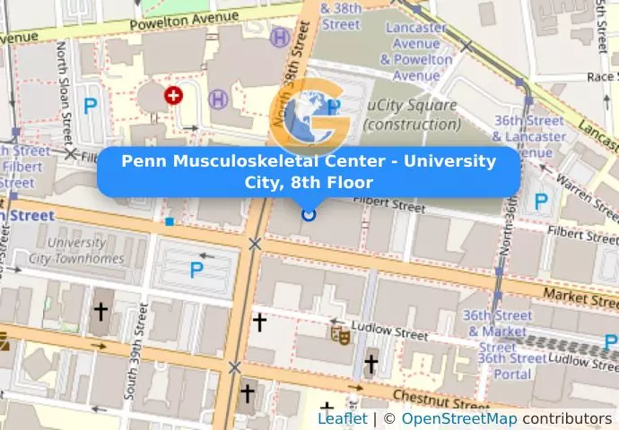Penn Musculoskeletal Center - University City, 8th Floor