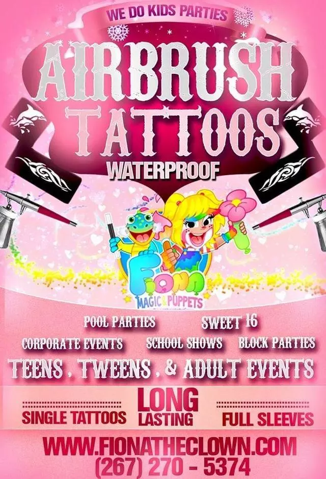 Airbrush Tattoos Philadelphia