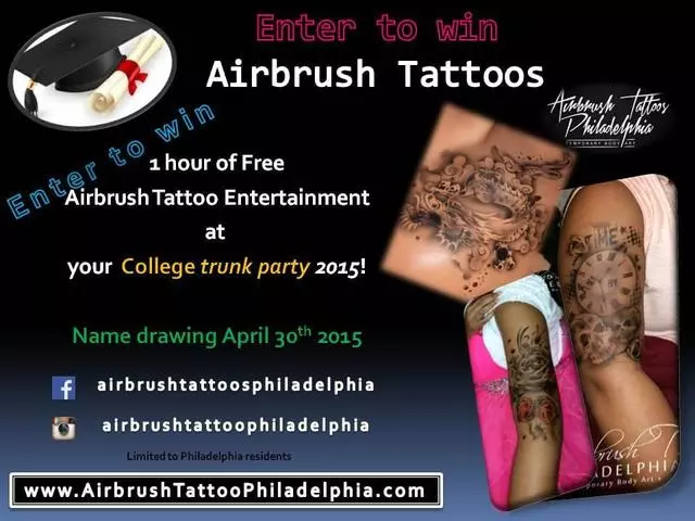 Airbrush Tattoos Philadelphia