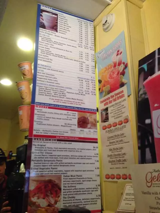 Anthony’s Italian Coffee House and Chocolate House