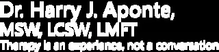 Harry J Aponte, MSW LCSW