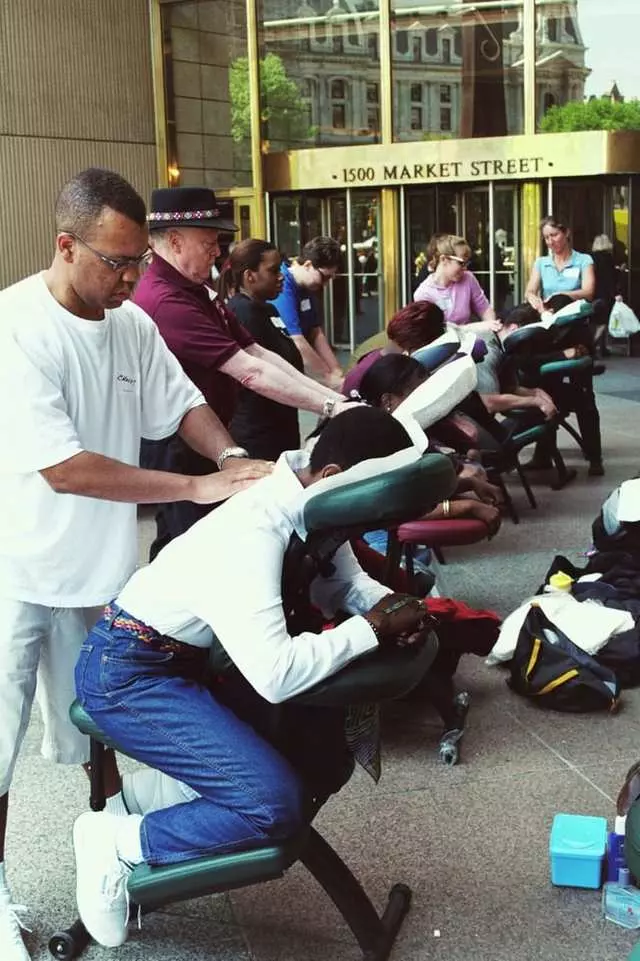Corporate Touch: Hands-on Stress Solutions
