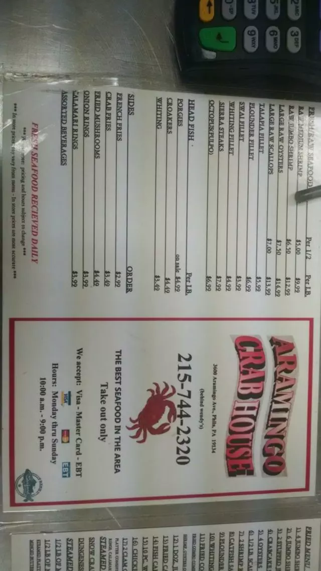Aramingo Crab House
