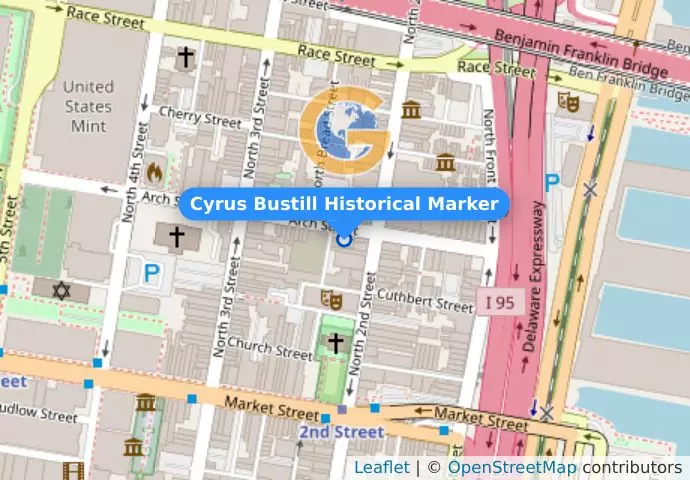 Cyrus Bustill Historical Marker