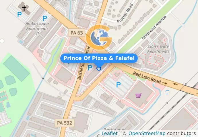 Prince Of Pizza & Falafel