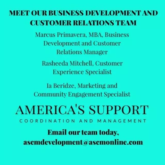 America&apos;s Support Coordination and Management