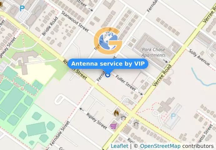 Antenna service by VIP