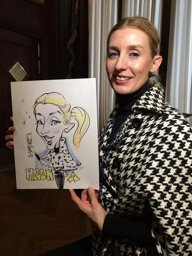 Art Girl Caricatures by Debbie Schafer