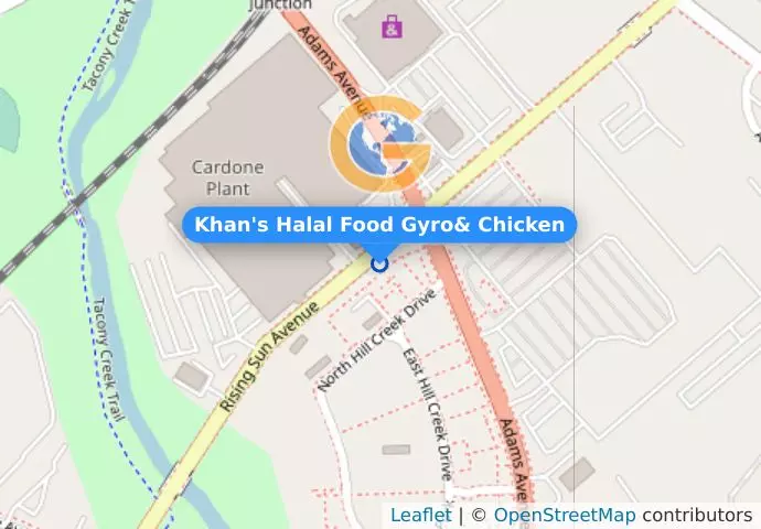 Khan&apos;s Halal Food Gyro& Chicken