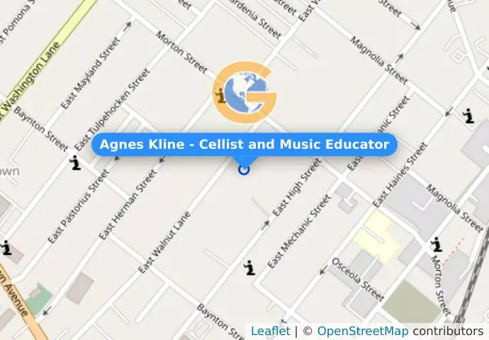 Agnes Kline - Cellist and Music Educator