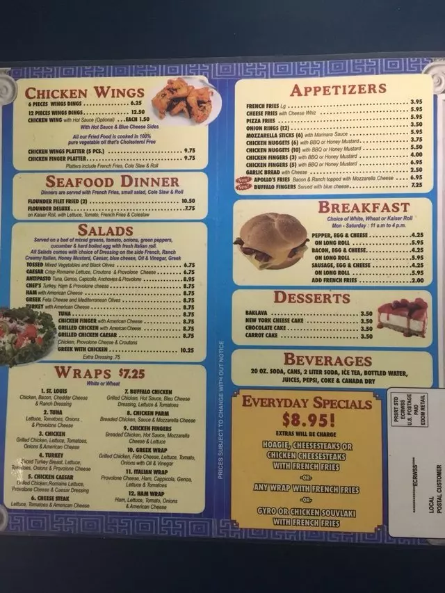 Apollo’s Pizza