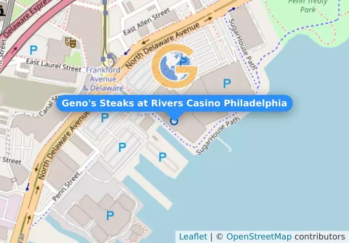Geno&apos;s Steaks at Rivers Casino Philadelphia