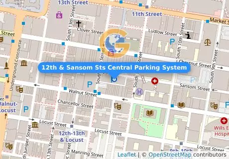 12th & Sansom Sts Central Parking System