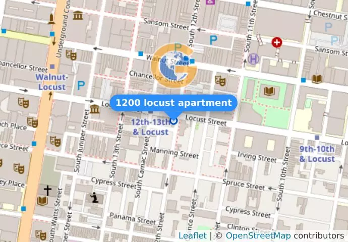 1200 locust apartment