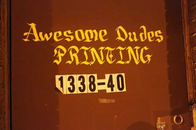 Awesome Dudes Printing