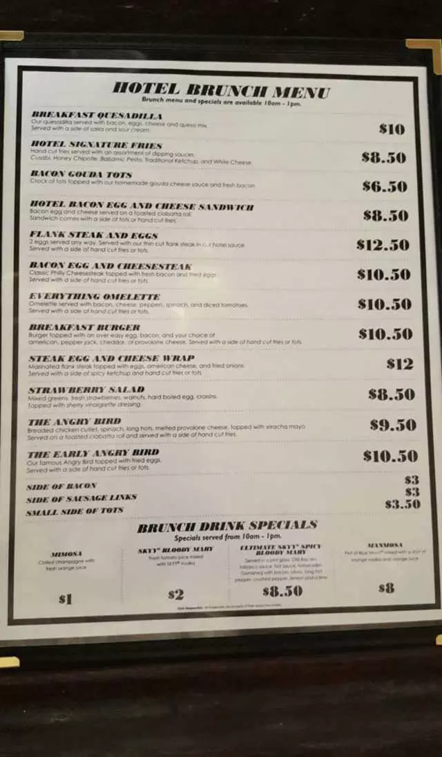 AG Jameson’s U S Hotel Bar and Grill