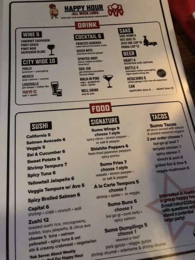 1225Raw Sushi and Sake Lounge